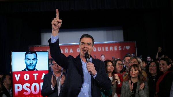 Pedro Sánchez, presidente del Gobierno de España - Sputnik Mundo