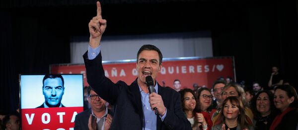 Pedro Sánchez, presidente del Gobierno de España - Sputnik Mundo