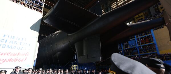 La botadura del submarino Belgorod, portador del Poseidon - Sputnik Mundo