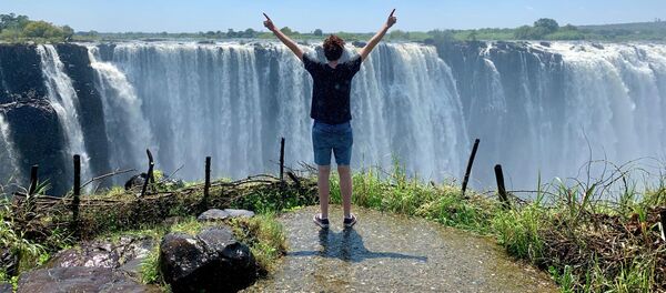 El viajero ruso Mijaíl Zarubin El viajero ruso Mijaíl Zarubin - Sputnik Mundo