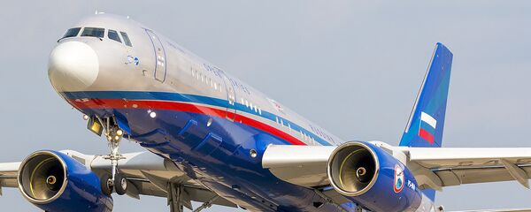 El avión ruso Tu-214ON - Sputnik Mundo