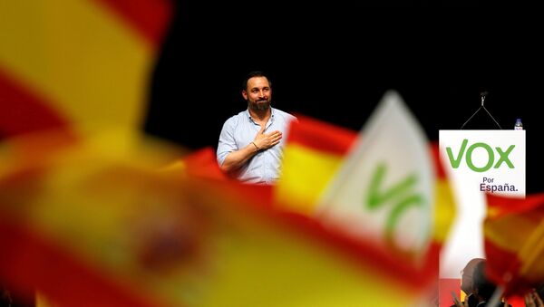 Santiago Abascal, lider del partido Vox - Sputnik Mundo