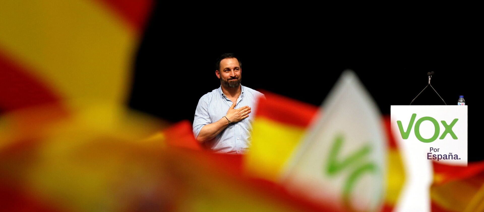 Santiago Abascal, lider del partido Vox - Sputnik Mundo, 1920, 27.04.2019