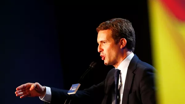 Pablo Casado, presidente del Partido Popular - Sputnik Mundo