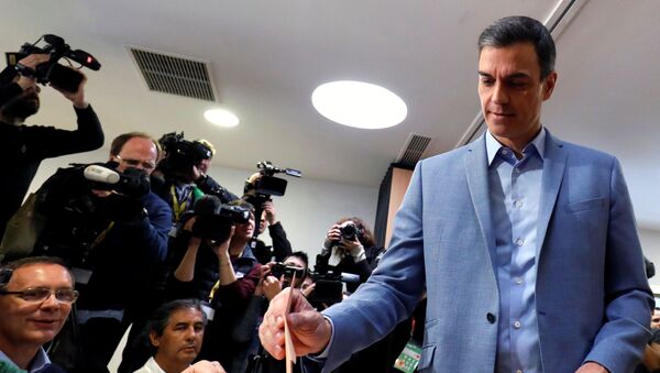 Pedro Sánchez, presidente del Gobierno español - Sputnik Mundo