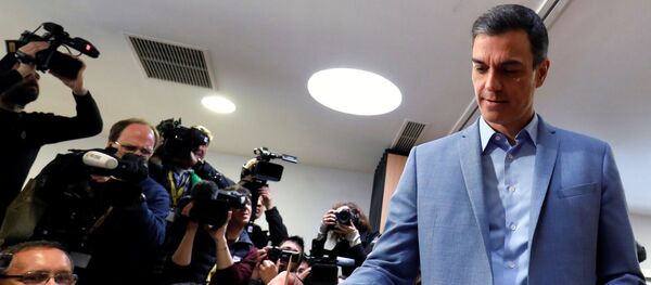 Pedro Sánchez, presidente del Gobierno español - Sputnik Mundo