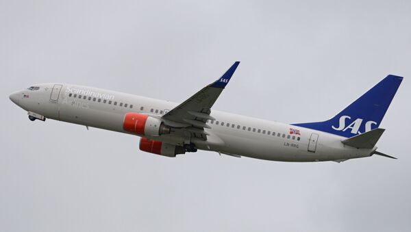 Un Boeing de Scandinavian Airlines Systems (SAS) - Sputnik Mundo