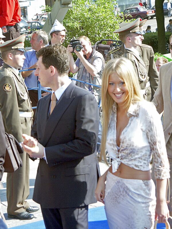 Ksenia Sobchak en 2002 - Sputnik Mundo