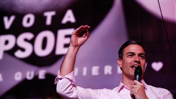 Pedro Sánchez, presidente del Gobierno español - Sputnik Mundo