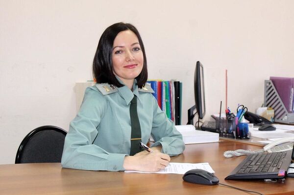 La subsargenta Natalia Shkólnaya de Séversk - Sputnik Mundo