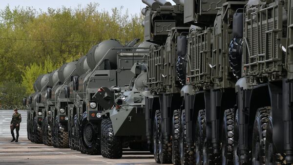 Un ensayo del Desfile de la Victoria - Sputnik Mundo