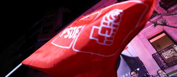 Bandera del PSOE - Sputnik Mundo