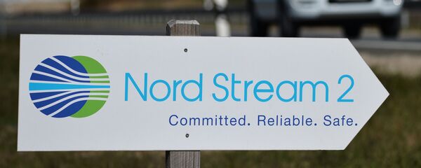 La construcción del gasoducto Nord Stream 2 en Alemania - Sputnik Mundo
