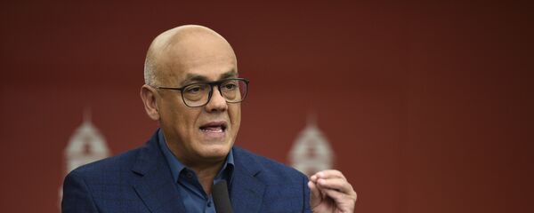 Jorge Rodríguez, ministro de Comunicación e Información de Venezuela - Sputnik Mundo