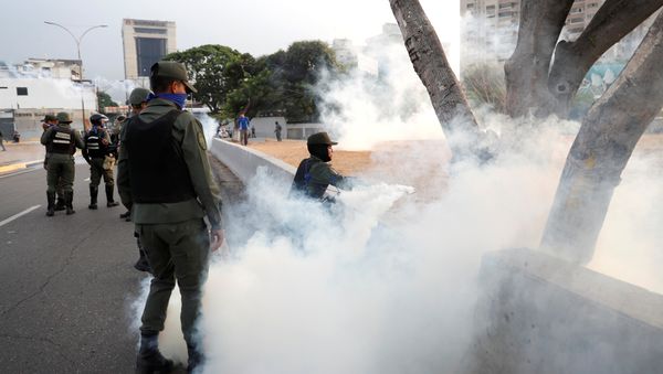 Situación en Caracas, Venezuela Situación en Caracas, Venezuela - Sputnik Mundo
