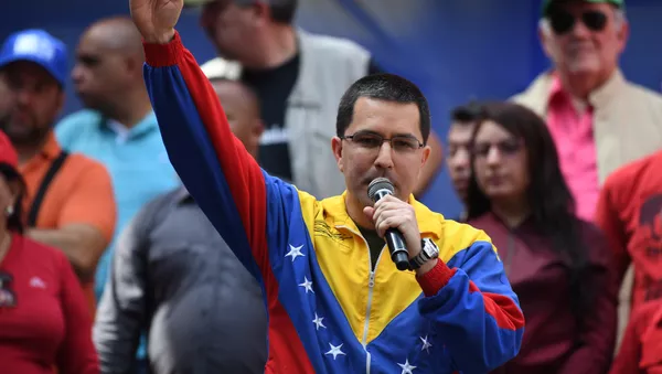 Jorge Arreaza, canciller de Venezuela - Sputnik Mundo