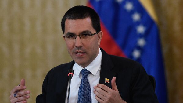 Jorge Arreaza, canciller de Venezuela - Sputnik Mundo