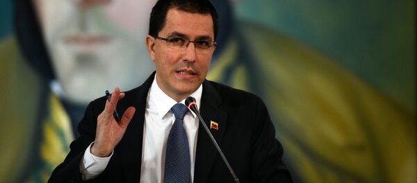 Jorge Arreaza, canciller de Venezuela Jorge Arreaza, canciller de Venezuela - Sputnik Mundo
