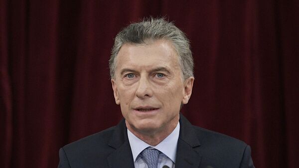 Mauricio Macri, presidente de Argentina - Sputnik Mundo