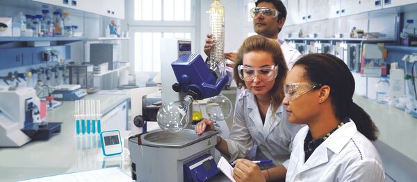 En la Universidad Rusa de la Amistad de los Pueblos (RUDN) En la Universidad Rusa de la Amistad de los Pueblos (RUDN) - Sputnik Mundo