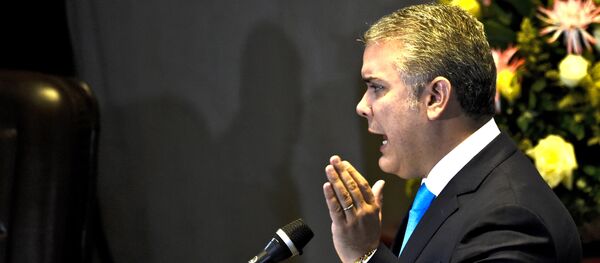 Iván Duque, presidente de Colombia Iván Duque, presidente de Colombia - Sputnik Mundo
