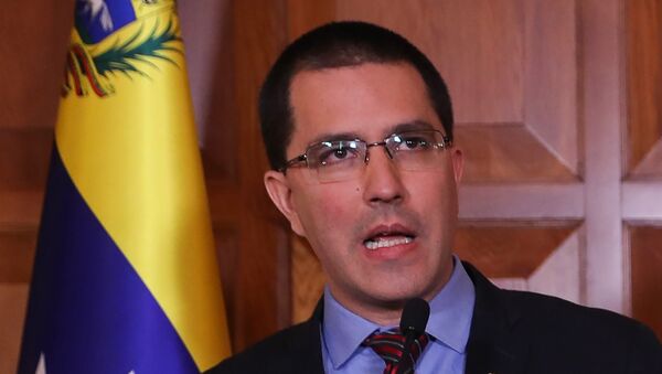 Jorge Arreaza, canciller de Venezuela - Sputnik Mundo