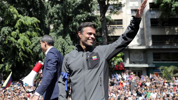Leopoldo López, opositor venezolano Leopoldo López, opositor venezolano - Sputnik Mundo