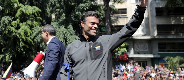 Leopoldo López, opositor venezolano - Sputnik Mundo