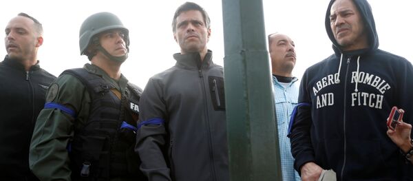 El líder opositor venezolano, Leopoldo López El líder opositor venezolano, Leopoldo López - Sputnik Mundo
