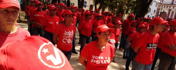 Partidarios del PSUV - Sputnik Mundo