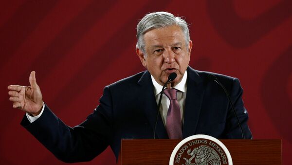 Andrés Manuel López Obrador, presidente de México - Sputnik Mundo