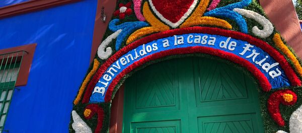 La Casa Azul, residencia de Frida Kahlo en Ciudad de México - Sputnik Mundo