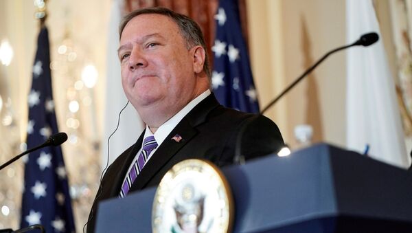 Mike Pompeo, secretario de Estado de EEUU - Sputnik Mundo