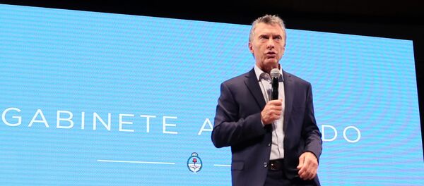 Mauricio Macri, presidente de Argentina - Sputnik Mundo