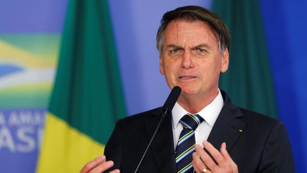 Jair Bolsonaro, presidente de Brasil - Sputnik Mundo