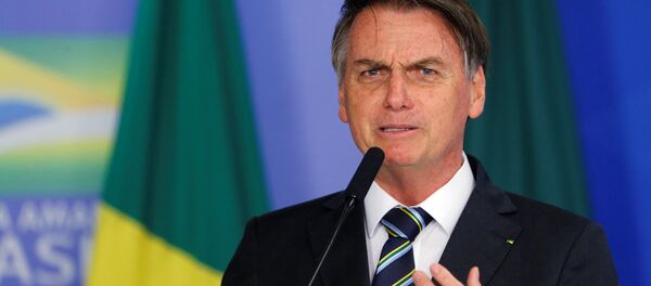 Jair Bolsonaro, presidente de Brasil Jair Bolsonaro, presidente de Brasil - Sputnik Mundo