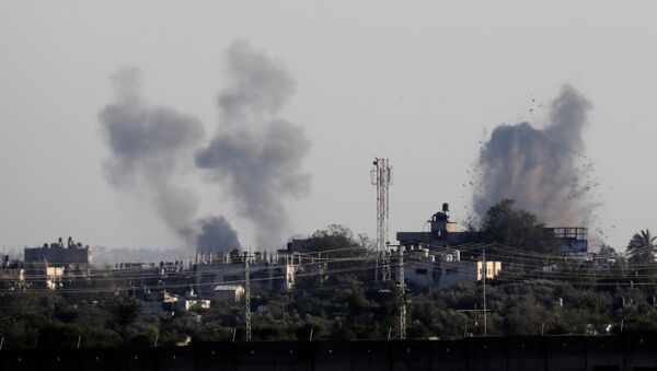 La situación en Franja de Gaza - Sputnik Mundo