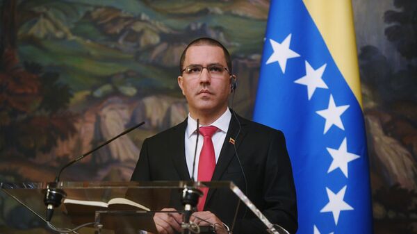 Jorge Arreaza, canciller de Venezuela - Sputnik Mundo