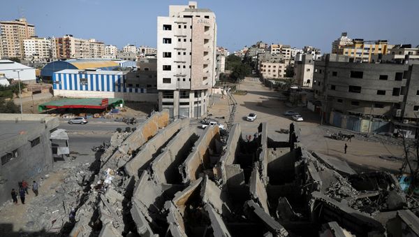 Situación en Gaza Situación en Gaza - Sputnik Mundo