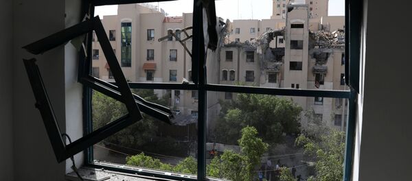 Situación en la Franja de Gaza tras un ataque israelí - Sputnik Mundo
