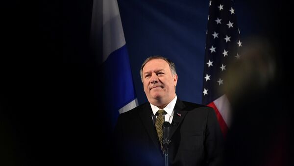 Mike Pompeo, secretario de Estado de EEUU - Sputnik Mundo