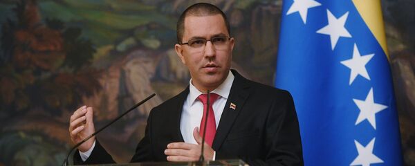 Jorge Arreaza, canciller de Venezuela Jorge Arreaza, canciller de Venezuela - Sputnik Mundo