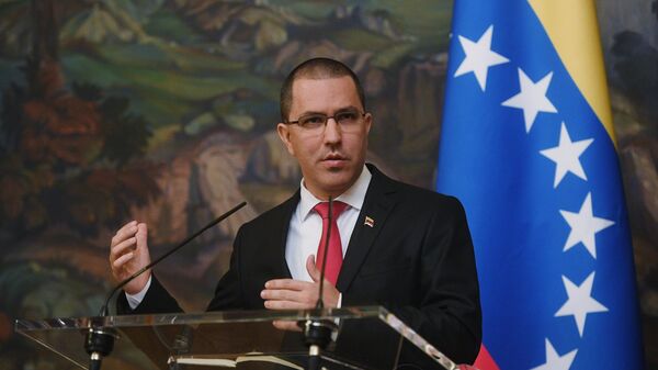 El ministro de Comunas y Movimiento sociales, Jorge Arreaza - Sputnik Mundo