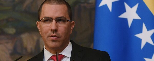 Jorge Arreaza, canciller de Venezuela - Sputnik Mundo
