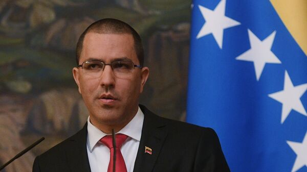 Jorge Arreaza, canciller de Venezuela - Sputnik Mundo