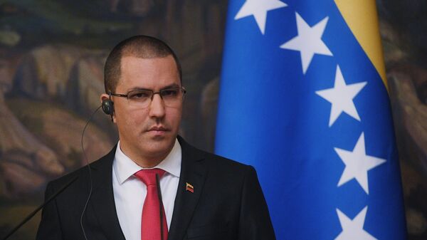 Jorge Arreaza, canciller de Venezuela  - Sputnik Mundo