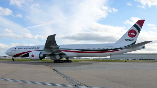 Un avión de Biman Bangladesh Airlines (imagen referencial) Un avión de Biman Bangladesh Airlines (imagen referencial) - Sputnik Mundo