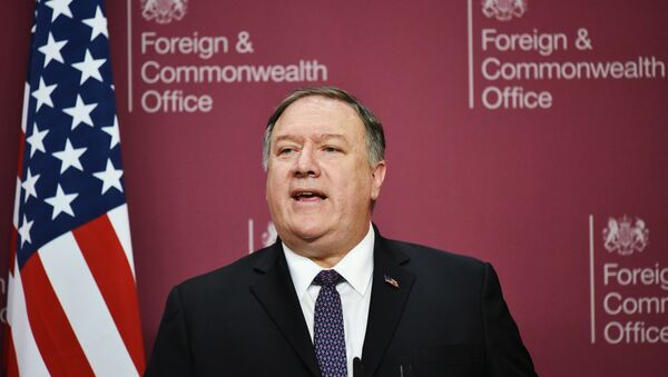 Mike Pompeo, el secretario de Estado de EEUU - Sputnik Mundo