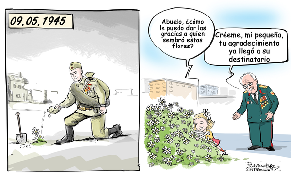 Sputnik da las gracias a los veteranos de la Gran Guerra Patria (imágenes) - Sputnik Mundo