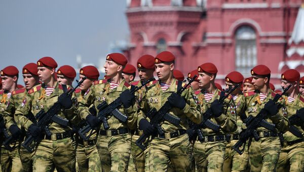 Efectivos de la Guardia Nacional de Rusia - Sputnik Mundo